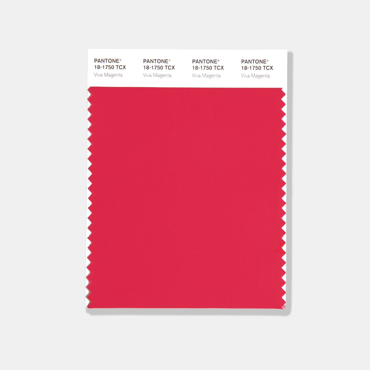 Cotton Swatch Cards Color Of The Year Pantone