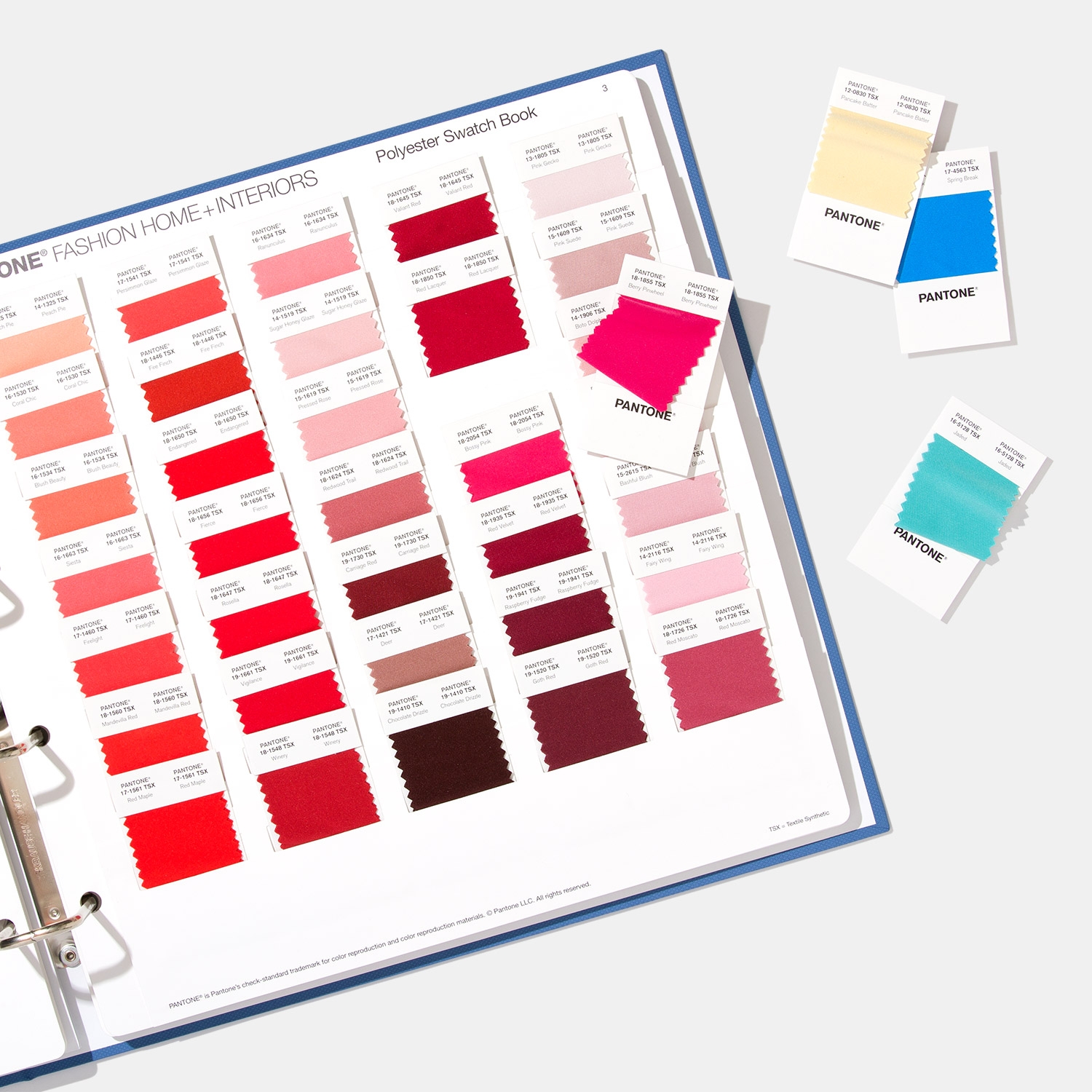 Photo of Ffs200 Pantone Fashion Home Interiors Polyester Swatch Book Product 2
