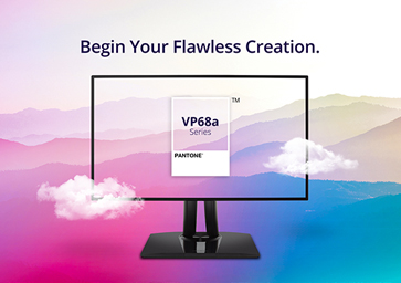 ViewSonic 显示器获得 Pantone Validated（彩通认证）标志