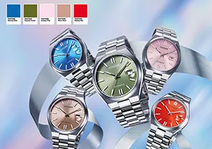 CITIZEN 中的 PANTONE 色彩系列: Nowstalgia “A New Spirit”