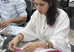 Deepa Gurnani x Pantone