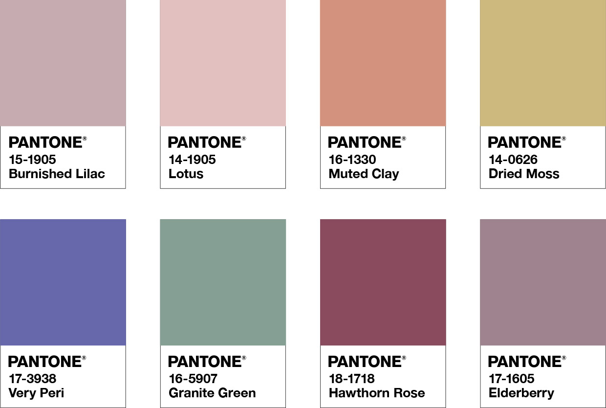 Pantone Color of the Year 2022 / 色彩系列Pantone潘通中国官网